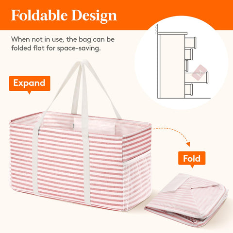 Lifewit Tote Grande, bolsillo con cremallera para teléfono y llaves.