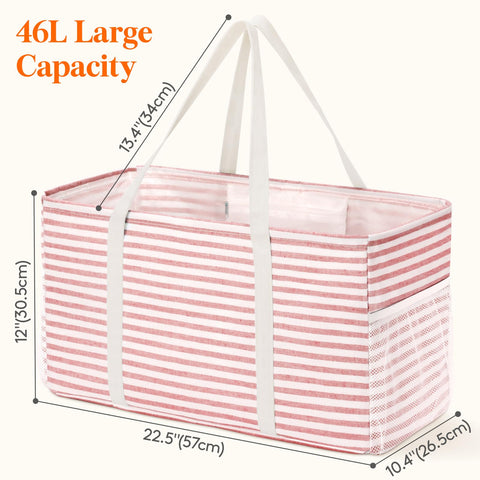 Lifewit Tote Grande, vista lateral, diseño estable para carga diaria.