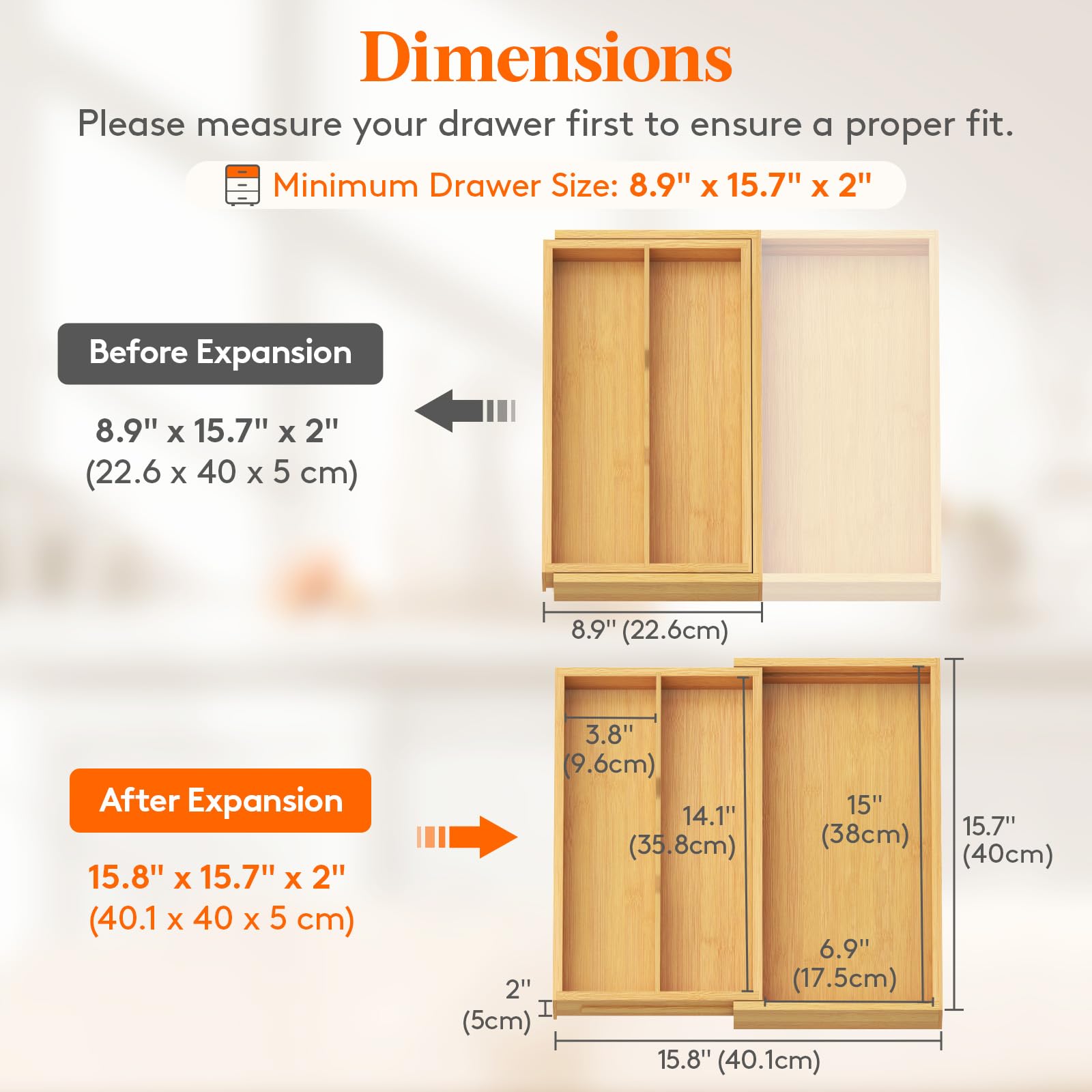 Lifewit con dos compartimentos y lateral expandible para mayor capacidad.