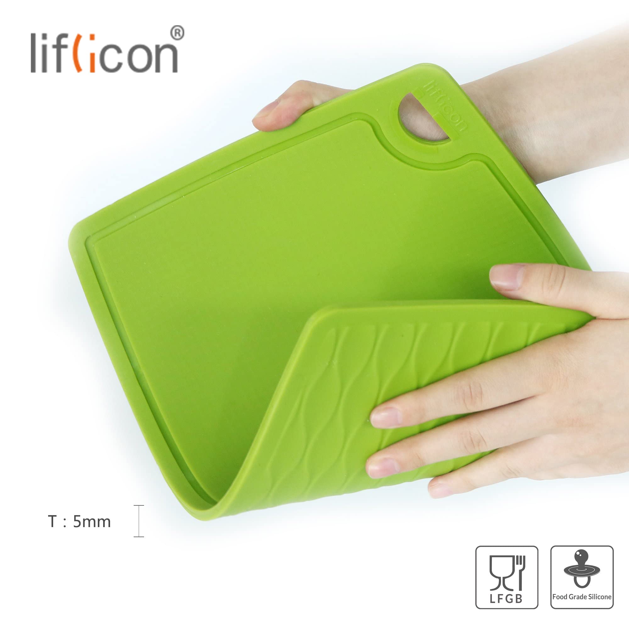 Tabla Liflicon apta para lavavajillas, limpieza rápida y conveniente.