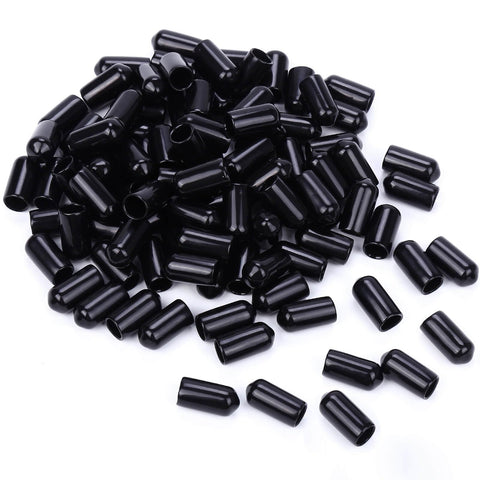 LIFSOBEUT tapas polvo pico vertedor negro protegen contra polvo y suciedad.