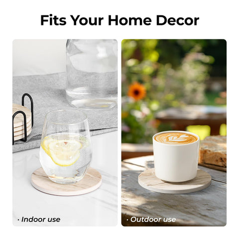 LIFVER posavasos para uso diario en la mesa de café.