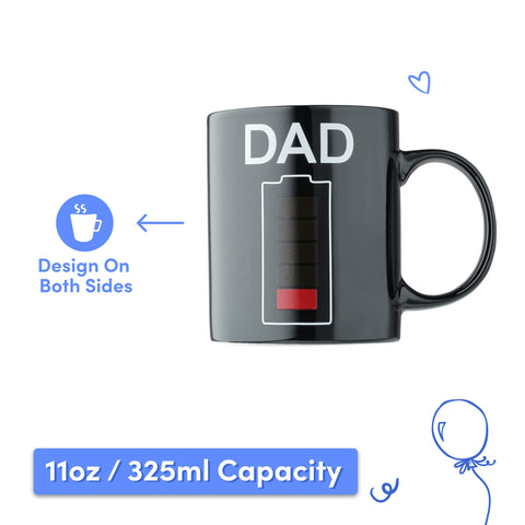 Regalo de aniversario: taza color cambia Light Autumn para él.