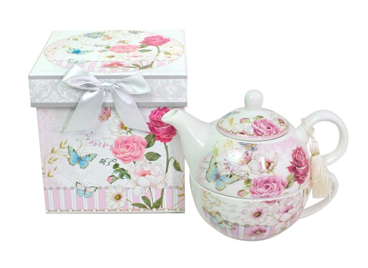 Lightahead tetera rosa, diseño elegante, ideal para disfrutar del té con estilo.