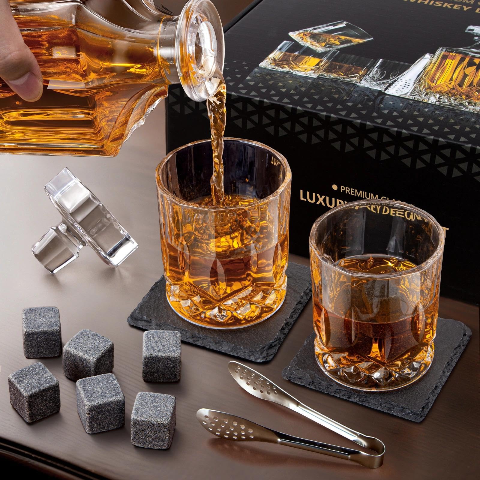 Vasos LIGHTEN LIFE whisky-estilo-antiguo-10oz-4unidades para degustaciones.