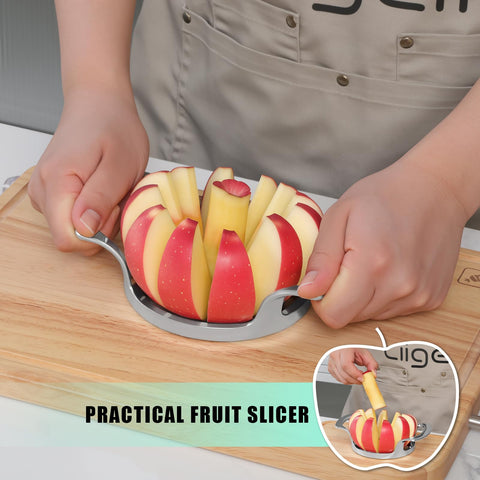 LIIGEMI Cortador de manzana: usos múltiples con otras frutas.