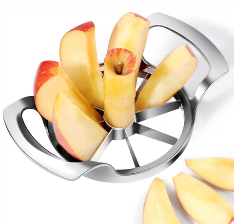 LIIGEMI Cortador de manzanas 8 rodajas para rebanadas uniformes.
