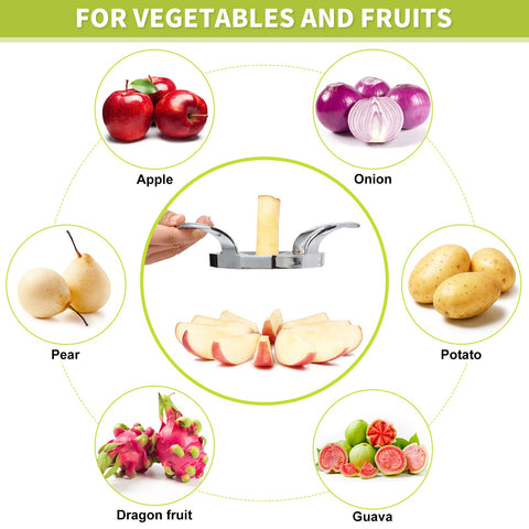 LIIGEMI corte-frutas y verduras variadas para ensaladas rápidas.