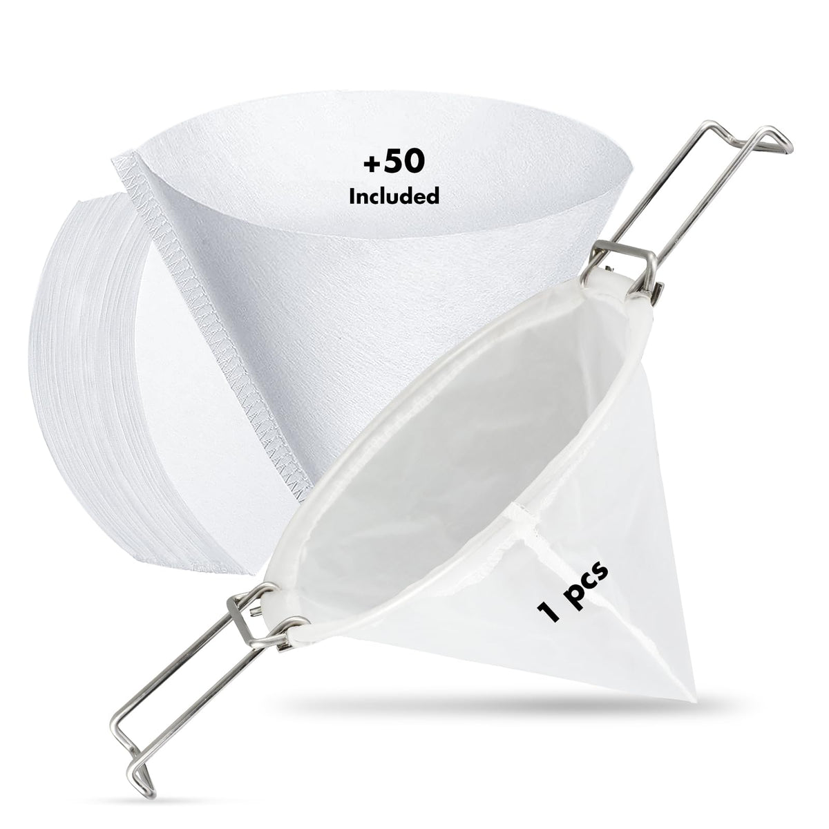 LIIZOUSUDA filtros de aceite para freidora de 10 pulgadas, duraderos y reutilizables.