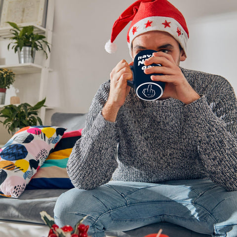 Taza Likeny 13oz gran capacidad para café, té o bebidas.
