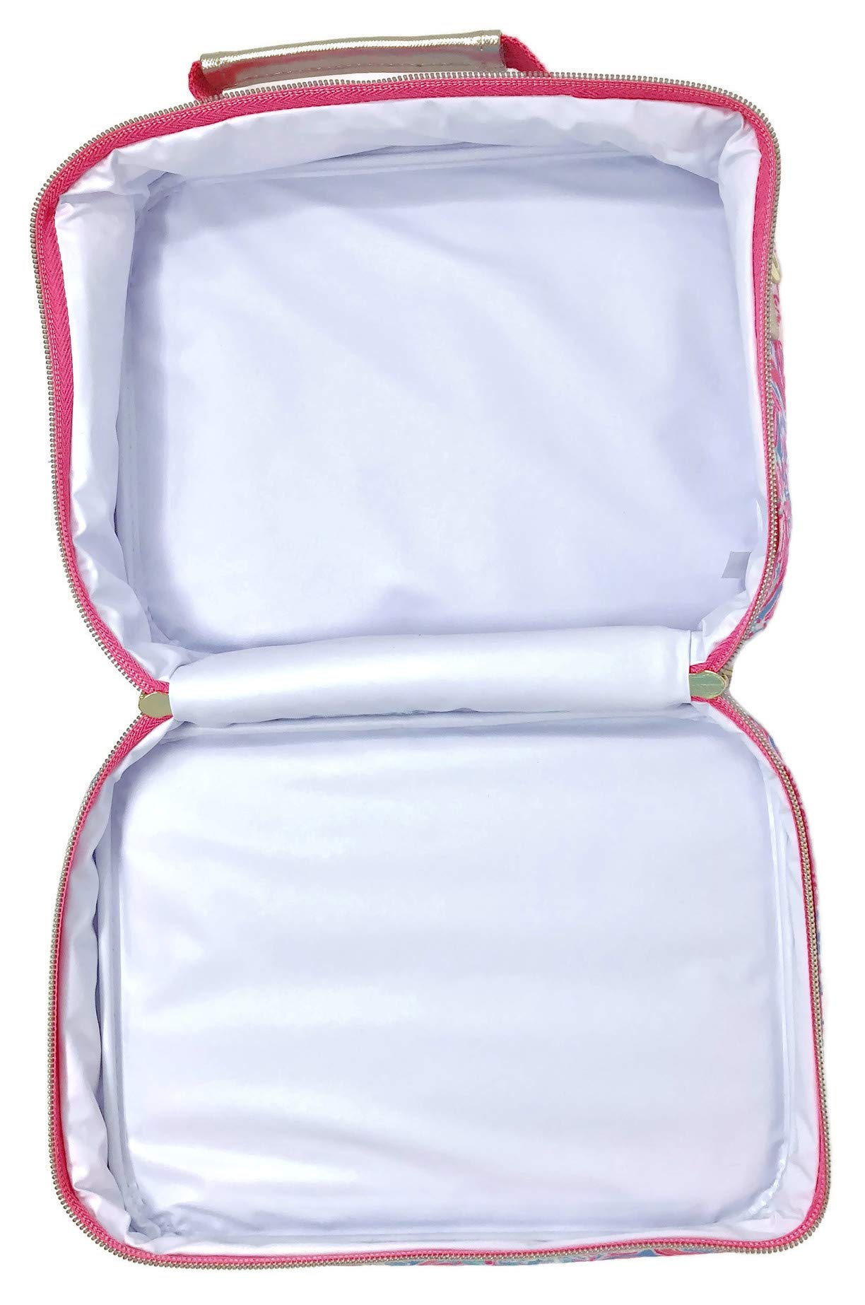Cierre de cremallera doble para seguridad durante el viaje Lilly Pulitzer.