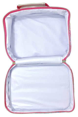 Cierre de cremallera doble para seguridad durante el viaje Lilly Pulitzer.