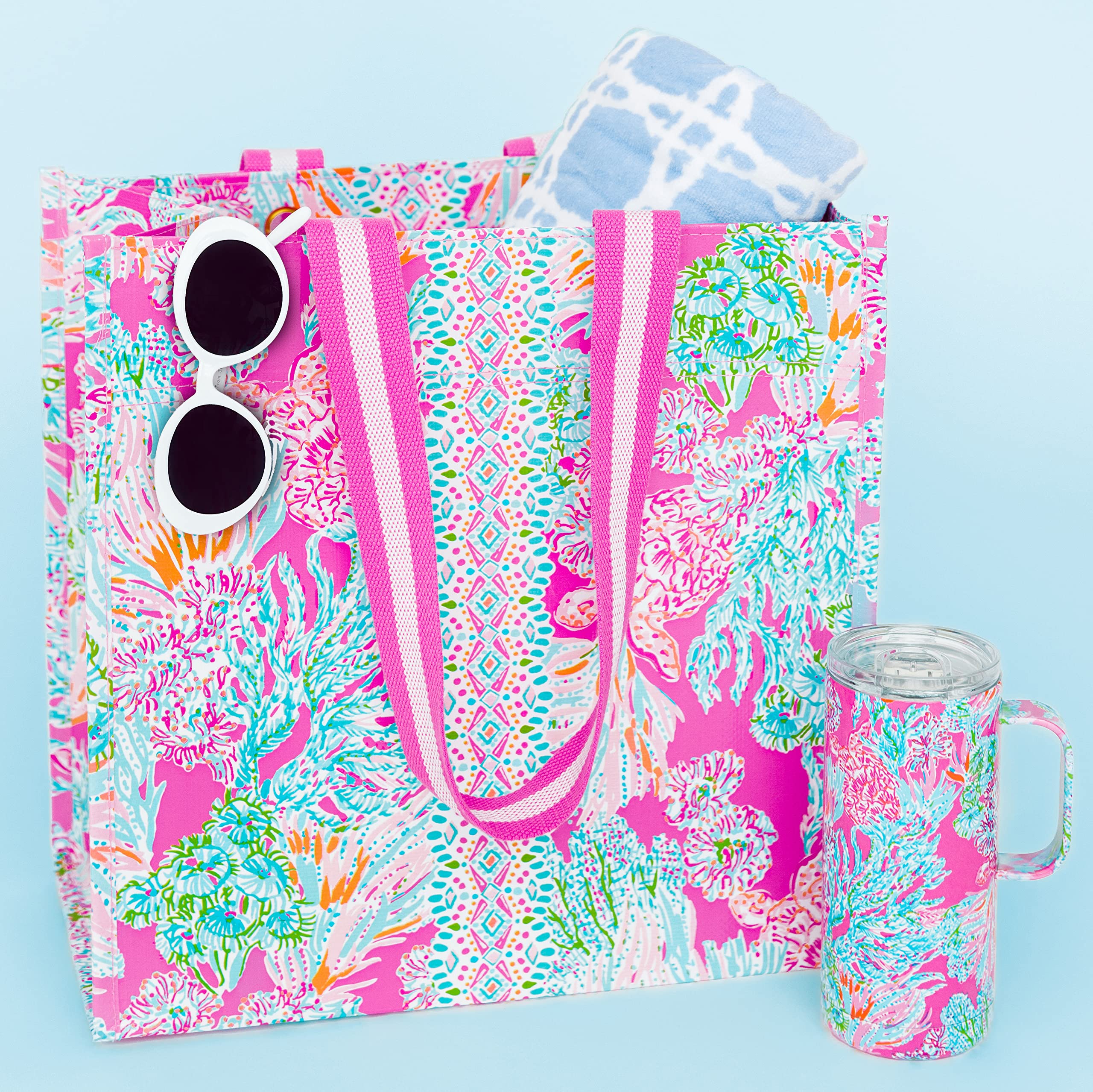 Correas largas Lilly Pulitzer, uso cómodo sobre el hombro