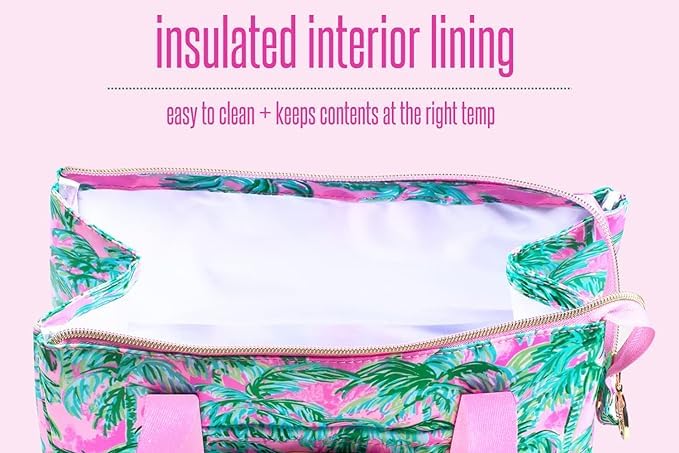 Correas largas de Lilly Pulitzer para llevar al hombro con comodidad.