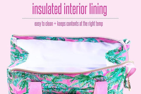 Correas largas de Lilly Pulitzer para llevar al hombro con comodidad.