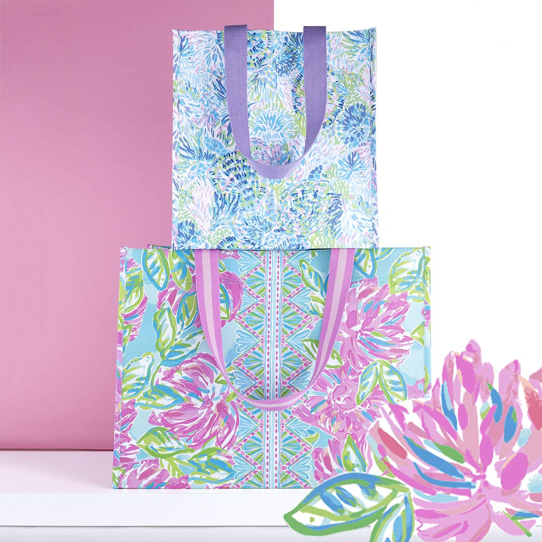 Lilly Pulitzer Dos asas largas para llevar al hombro con comodidad.