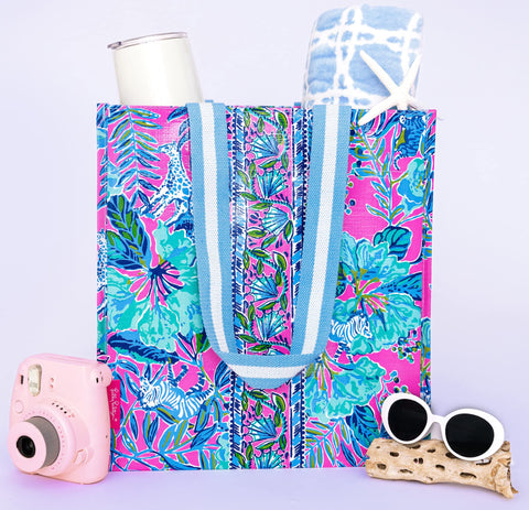 Lilly Pulitzer Lil Earned Stripes, diseño vibrante para uso diario.