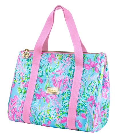 Interior aislado Lilly Pulitzer mantiene la comida fresca para todo el día.