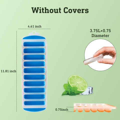 Lily's Home: palitos de hielo estrechos para botellas deportivas, enfriamiento práctico.