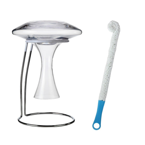 Lily's Home: soporte secado decantador invertido para evitar manchas de agua.