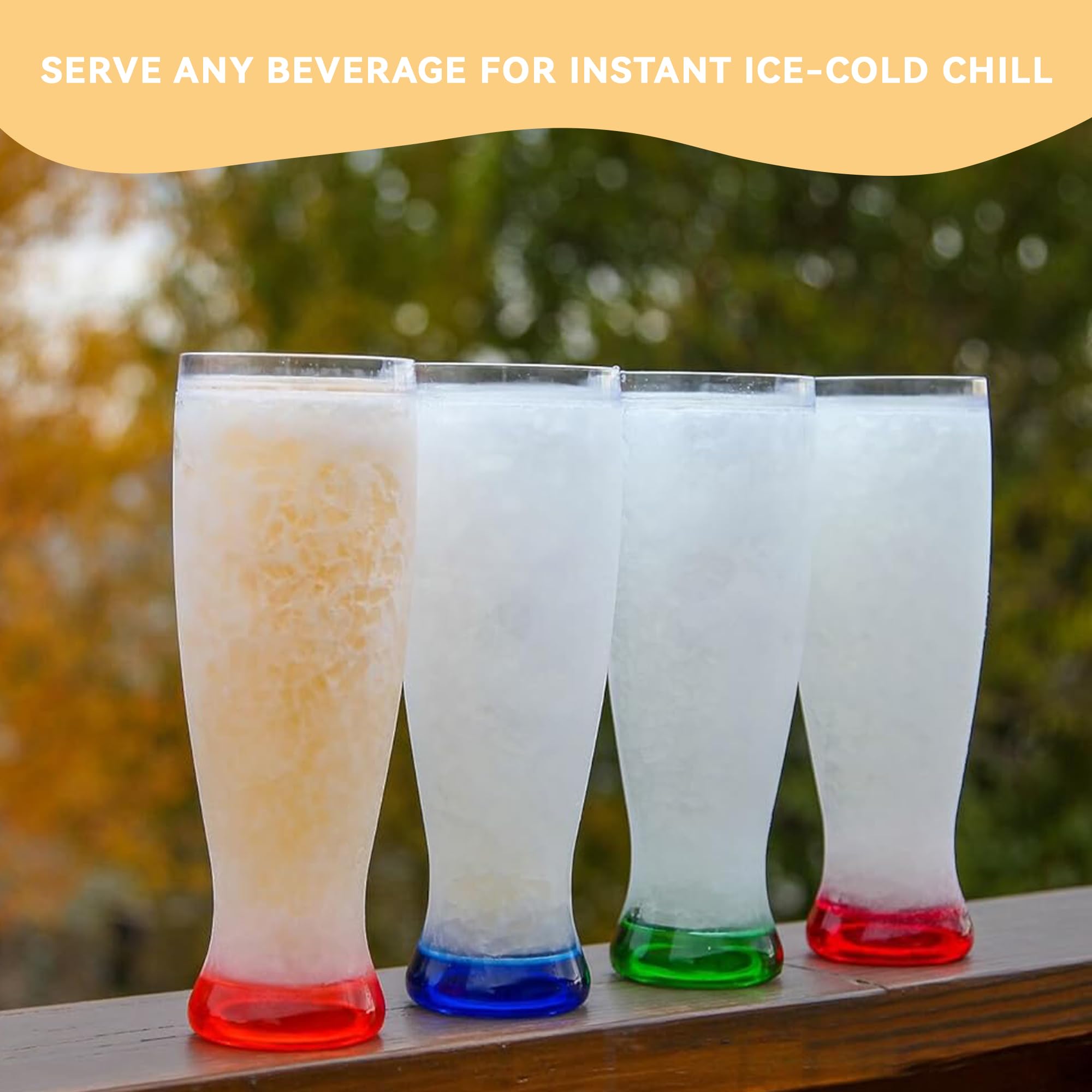 Lily's Home: ideales para cerveza fría, refrescos o café helado.