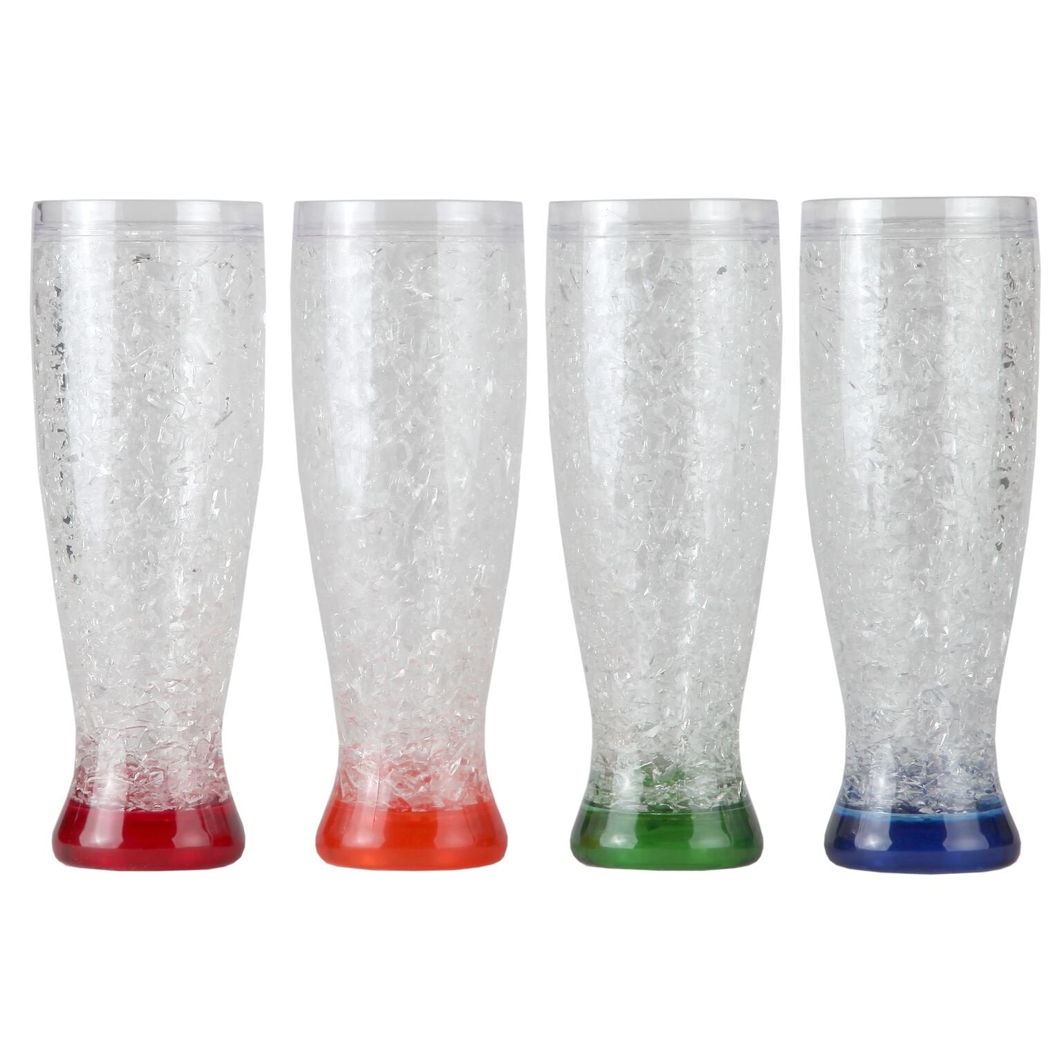 Lily's Home: tazas congelador 16 oz, doble pared para bebidas frías sin diluir.