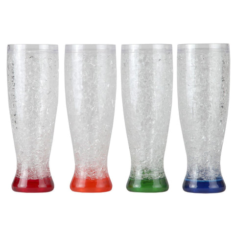 Lily's Home: tazas congelador 16 oz, doble pared para bebidas frías sin diluir.