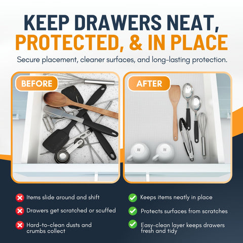 Linda's Essentials liner impermeable para cocina, protege superficies ante derrames