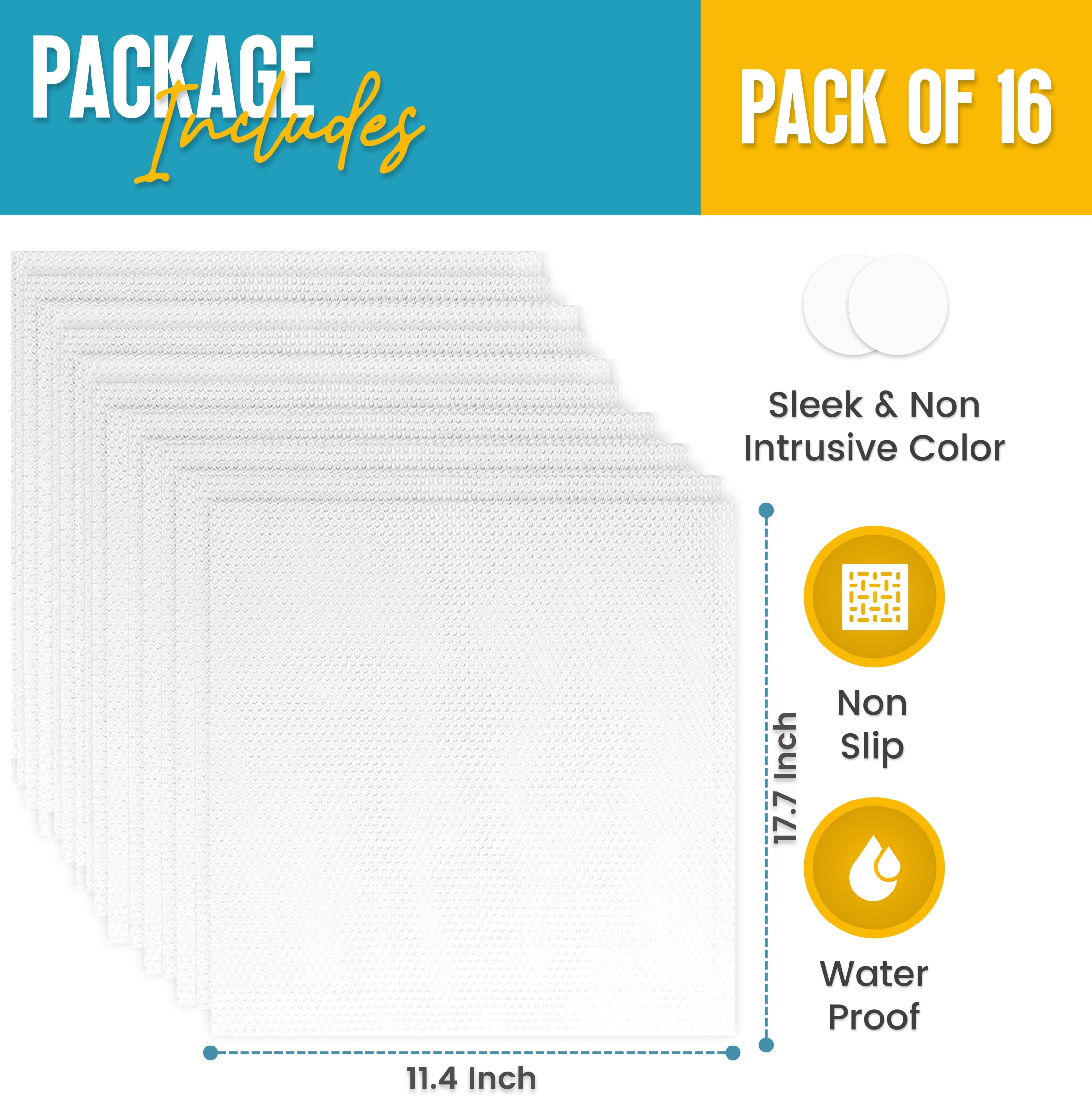  Linda's Essentials: revestimientos transparentes para estantes que mantienen un aspecto limpio.