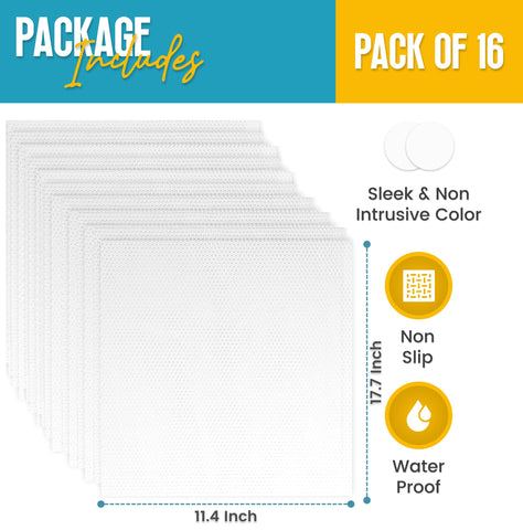  Linda's Essentials: revestimientos transparentes para estantes que mantienen un aspecto limpio.