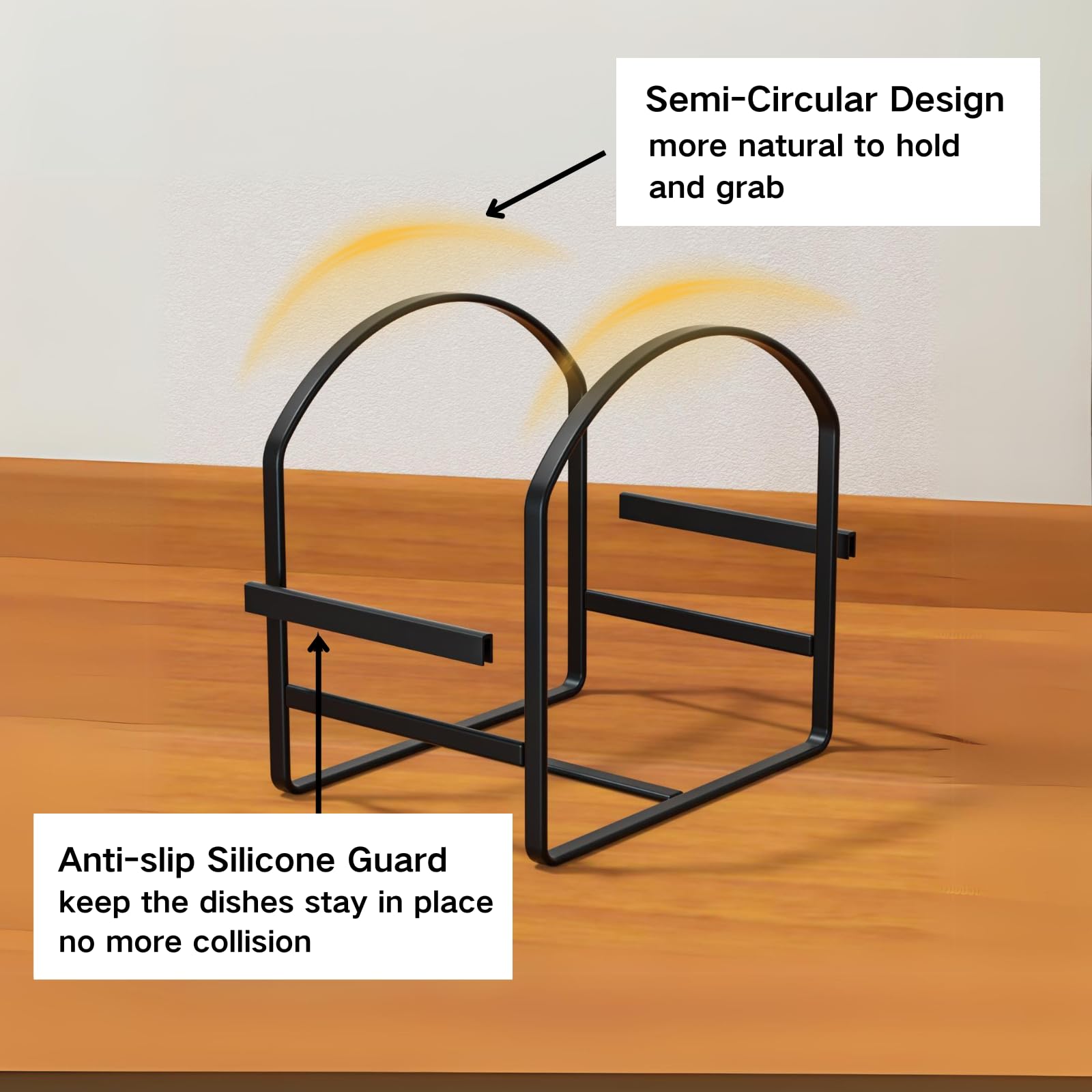 LINFIDITE metal duradero con recubrimiento negro, uso diario seguro