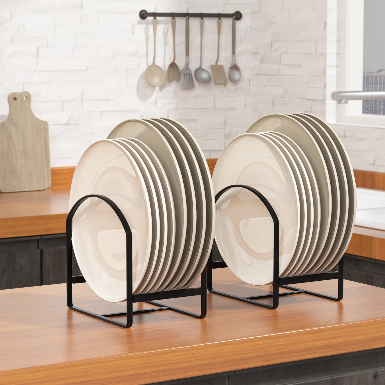 LINFIDITE soportes grandes para 8-12 pulgadas, ahorro de espacio