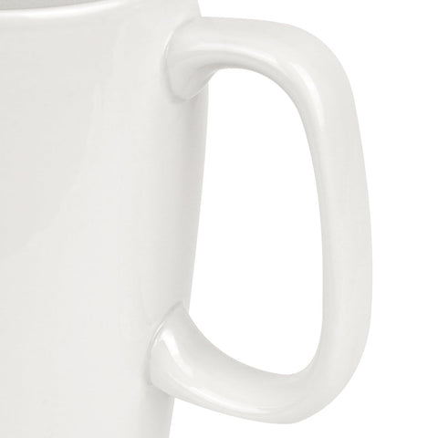 Linkidea: taza cerámica de 600 ml, ideal para café, té y bebidas.