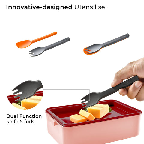linoroso caja bento apilable diseño duradero para años de uso