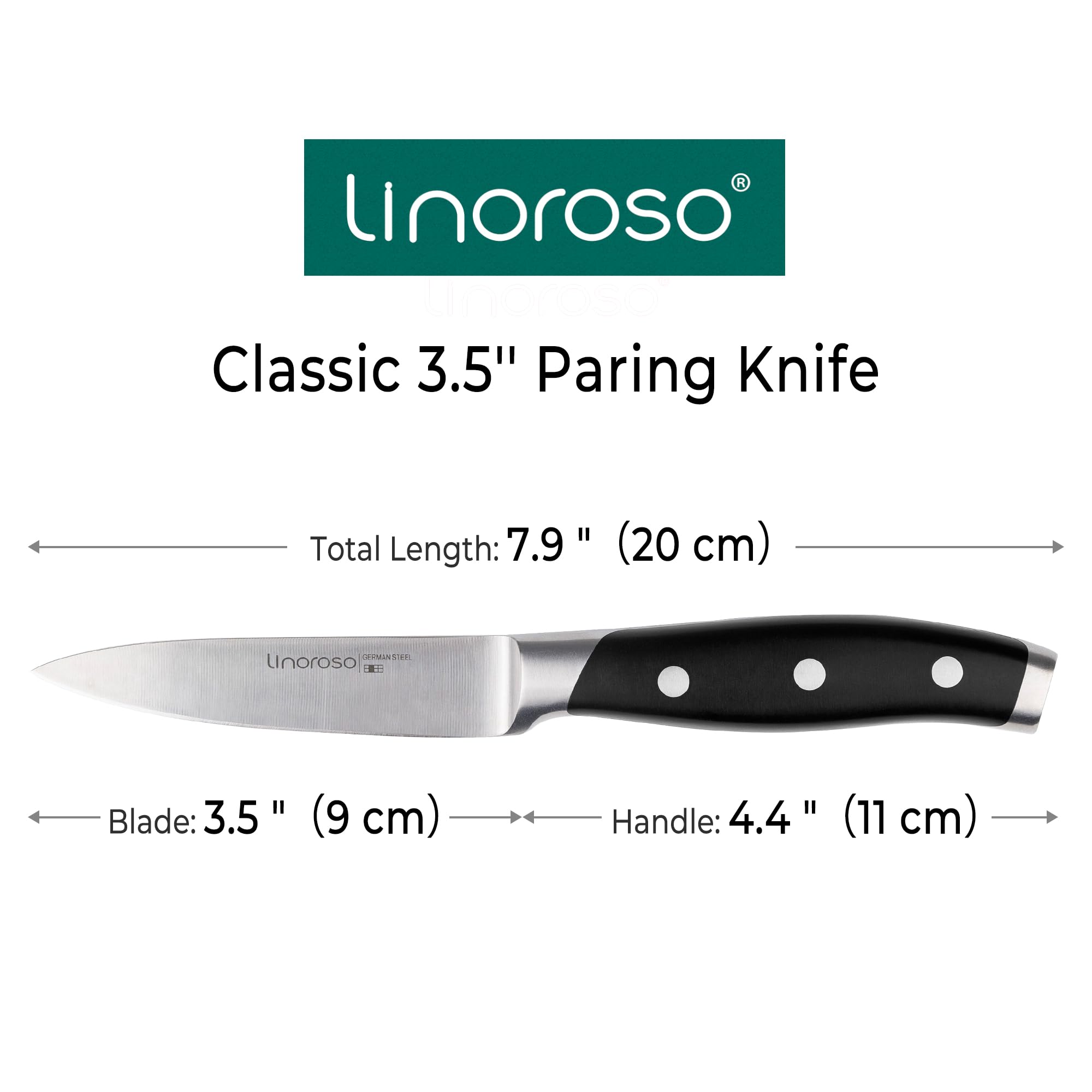 Linoroso diseño para cortes delicados y guarniciones con comodidad