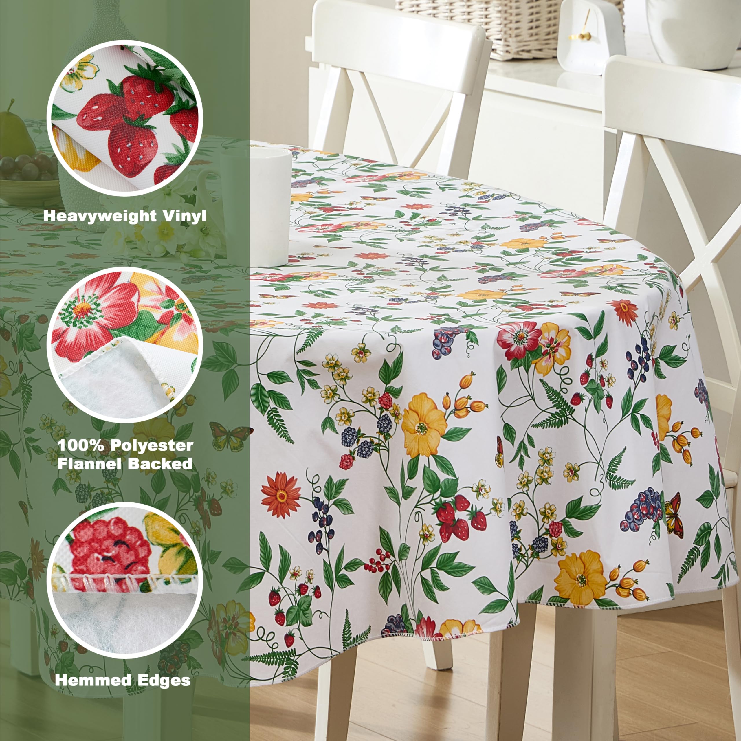 Talla 60x84 ovalado de Lintex para mesas grandes