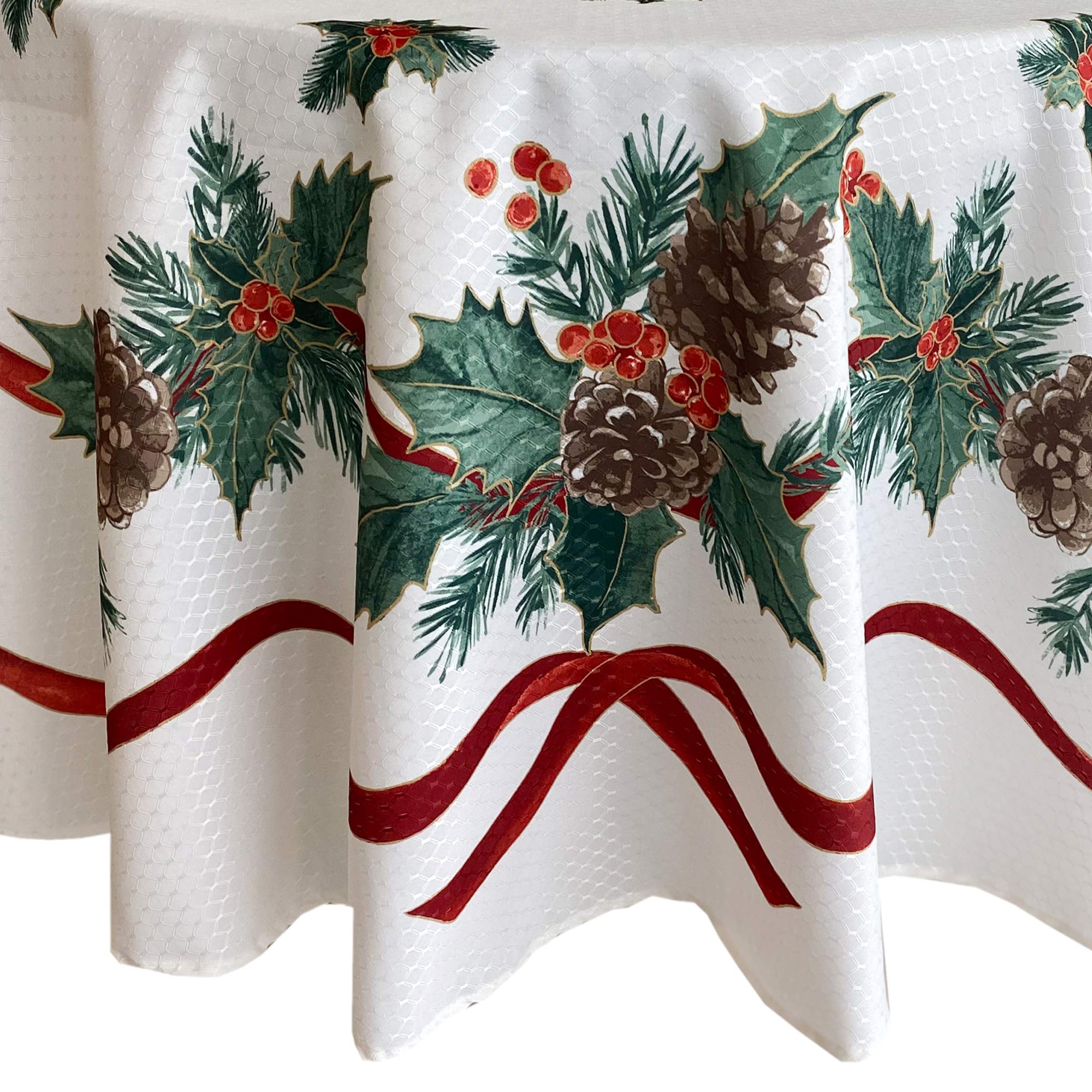 Textura duradera y cuidado sencillo en mantel Lintex