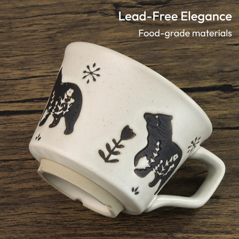 Taza LINVIA libre de plomo para uso seguro