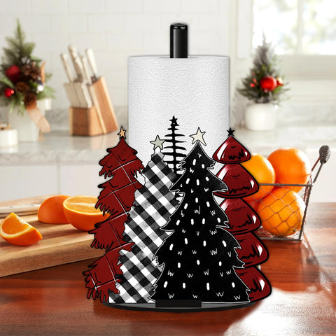 LIOQUN paneles intercambiables de navidad con árboles para cambiar ambiente.