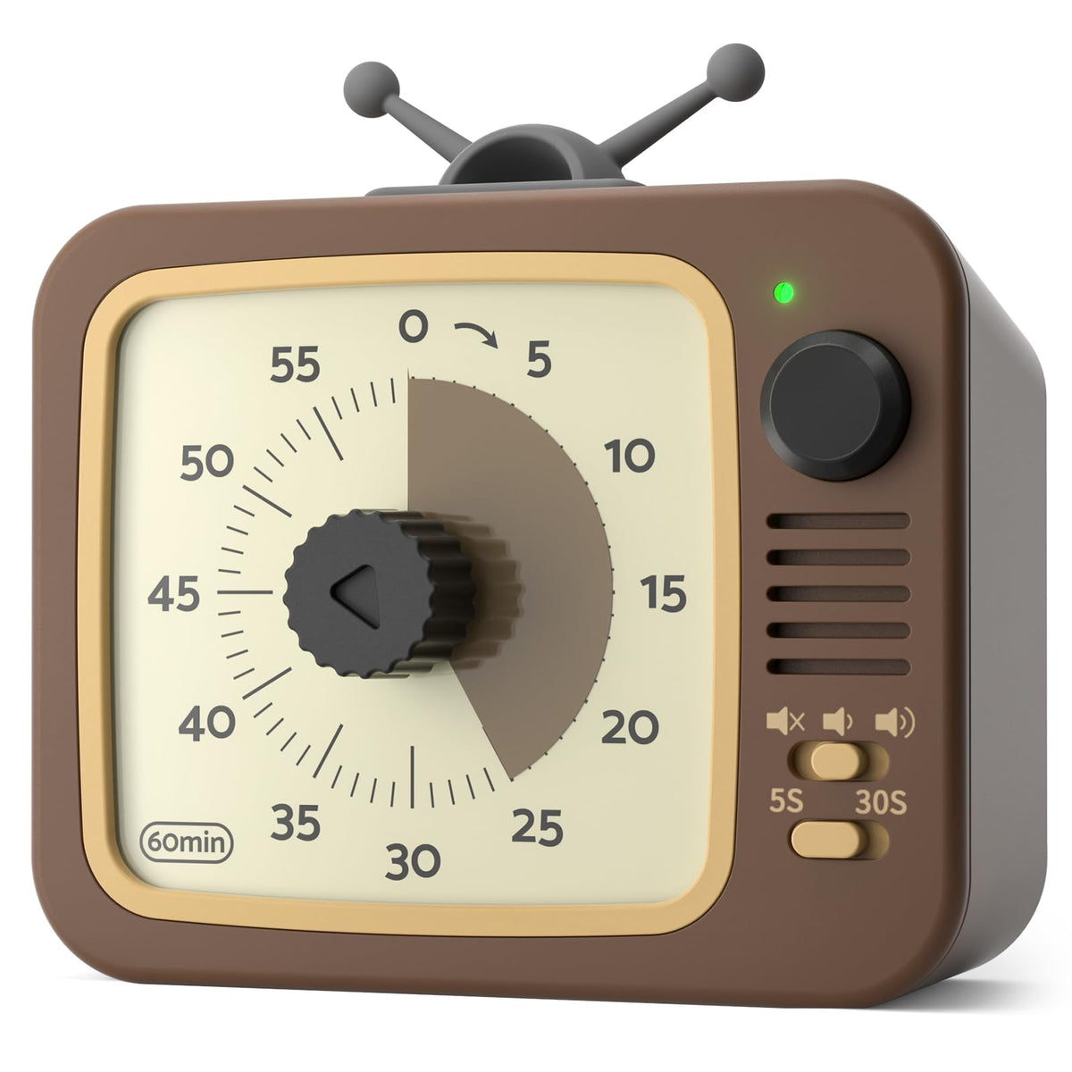 LIORQUE temporizador visual para niños con pausa facilita gestionar el tiempo