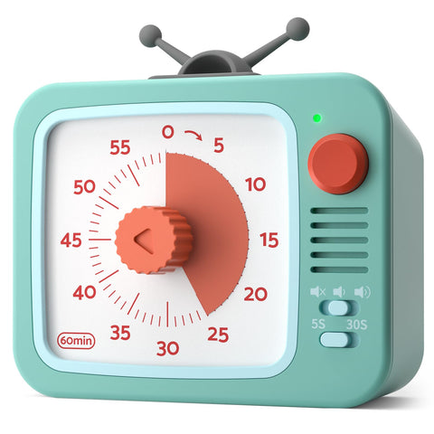 LIORQUE temporizador visual para niños con pausa facilita la concentración en tareas