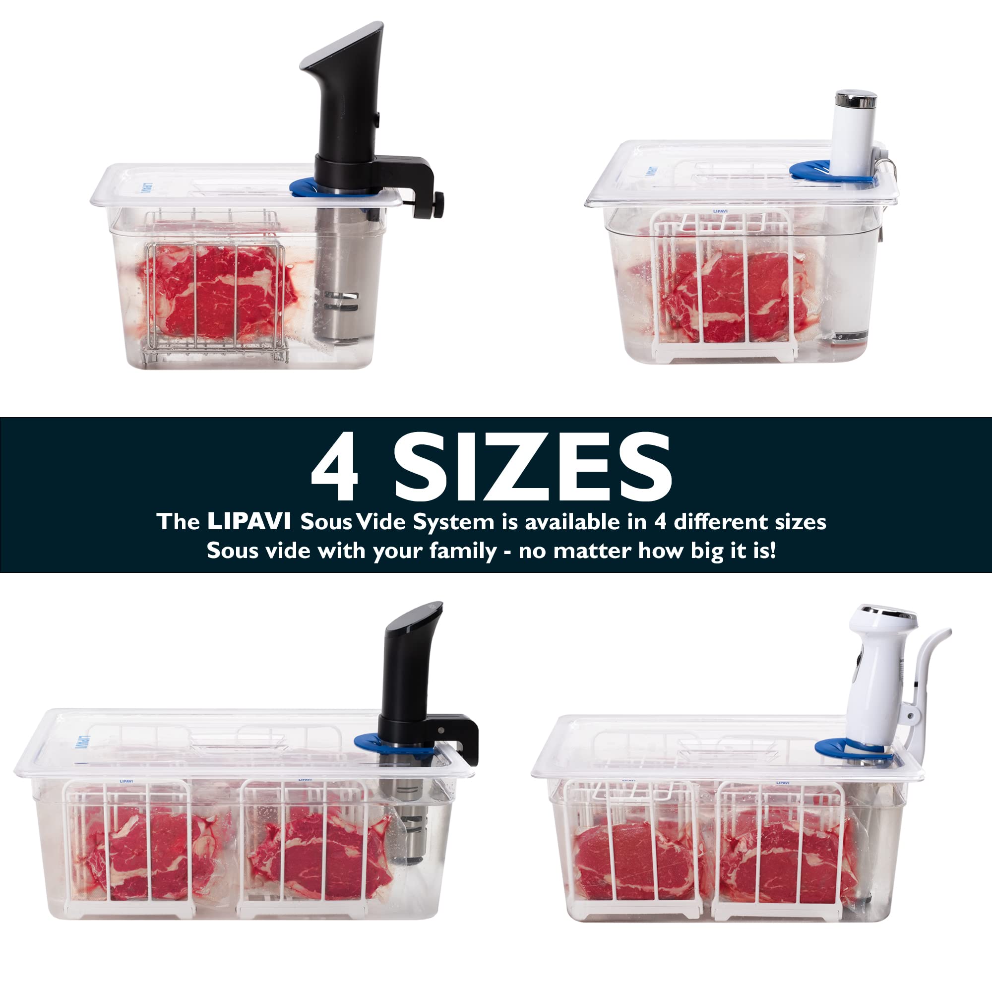 Lipavi Sous Vide System NXC15-UNIR: uso en cocina mejor organizado y eficiente.