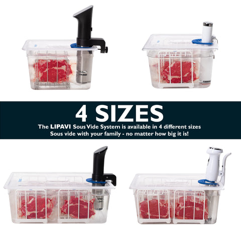 Lipavi Sous Vide System NXC15-UNIR: uso en cocina mejor organizado y eficiente.