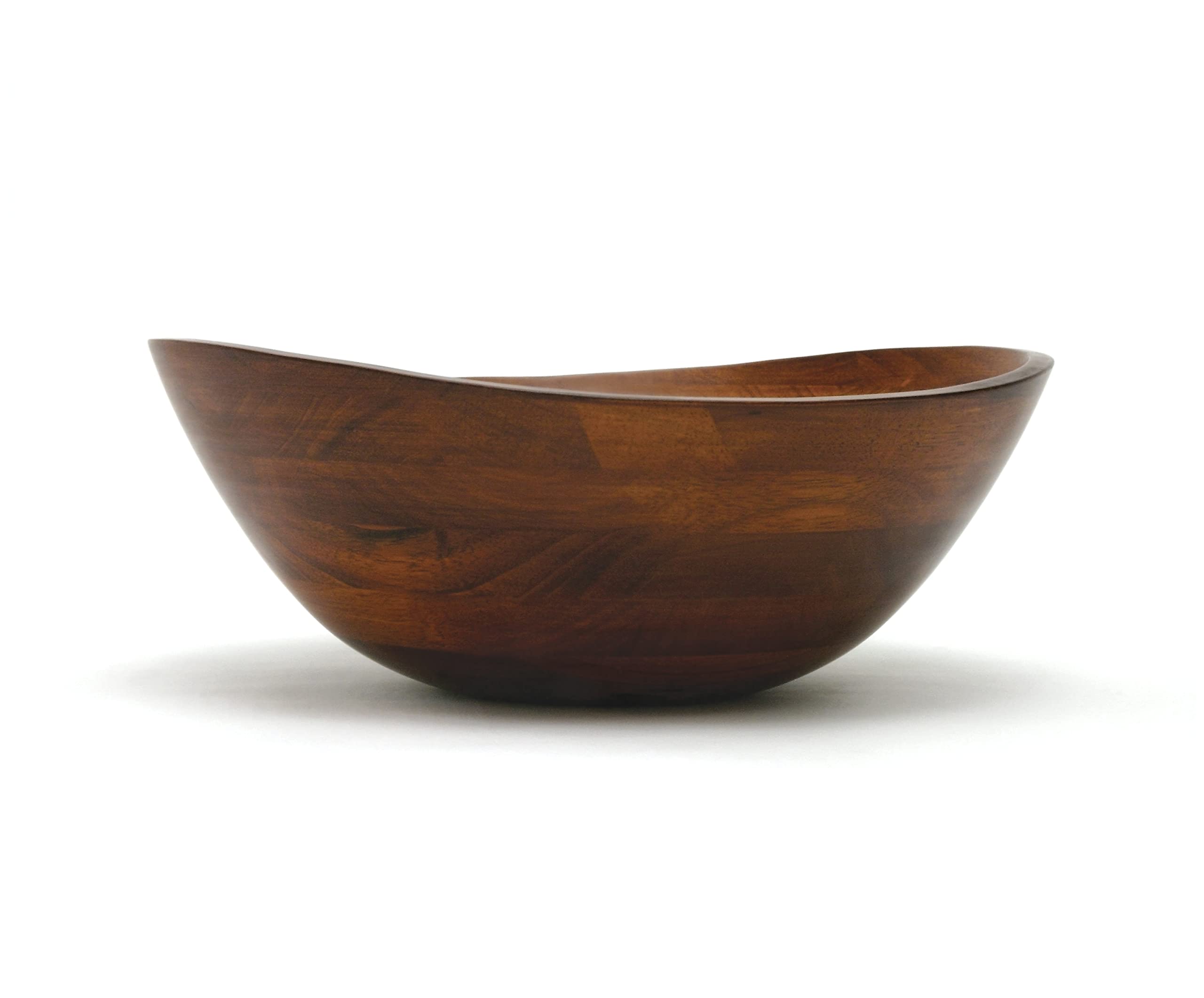 Material madera caucho resistente del tazón Lipper International 294 para uso diario.