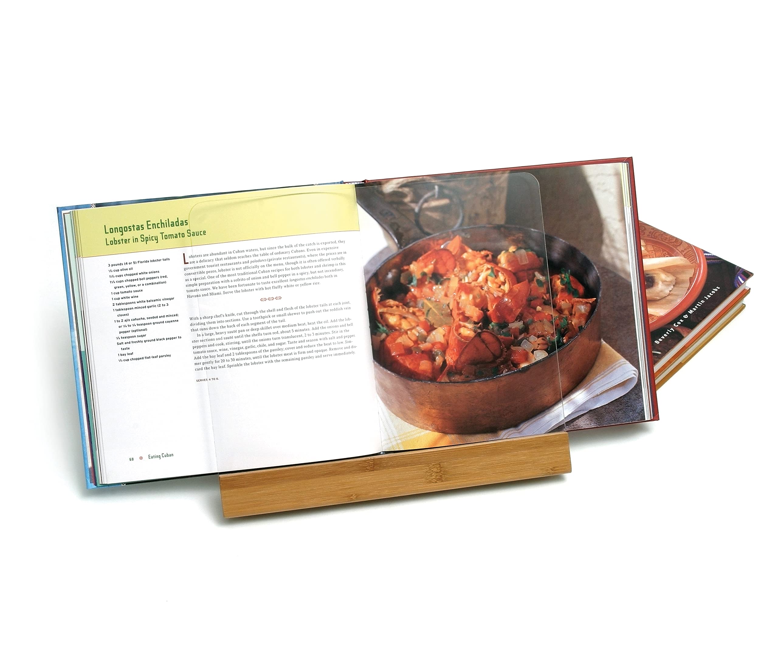 Lipper International respaldo ajustable para recetas con ángulo perfecto
