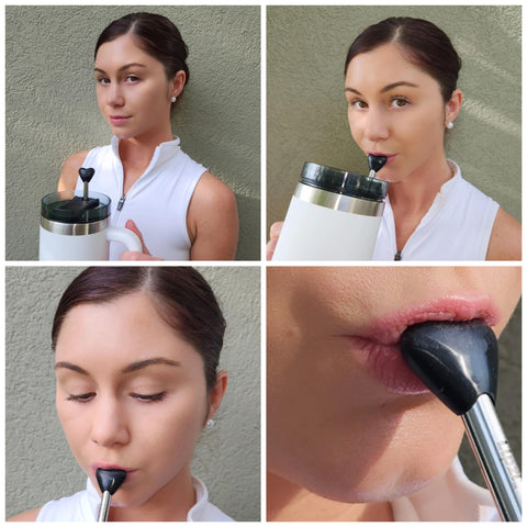 Lipzi tapa de acero inoxidable para higiene al beber
