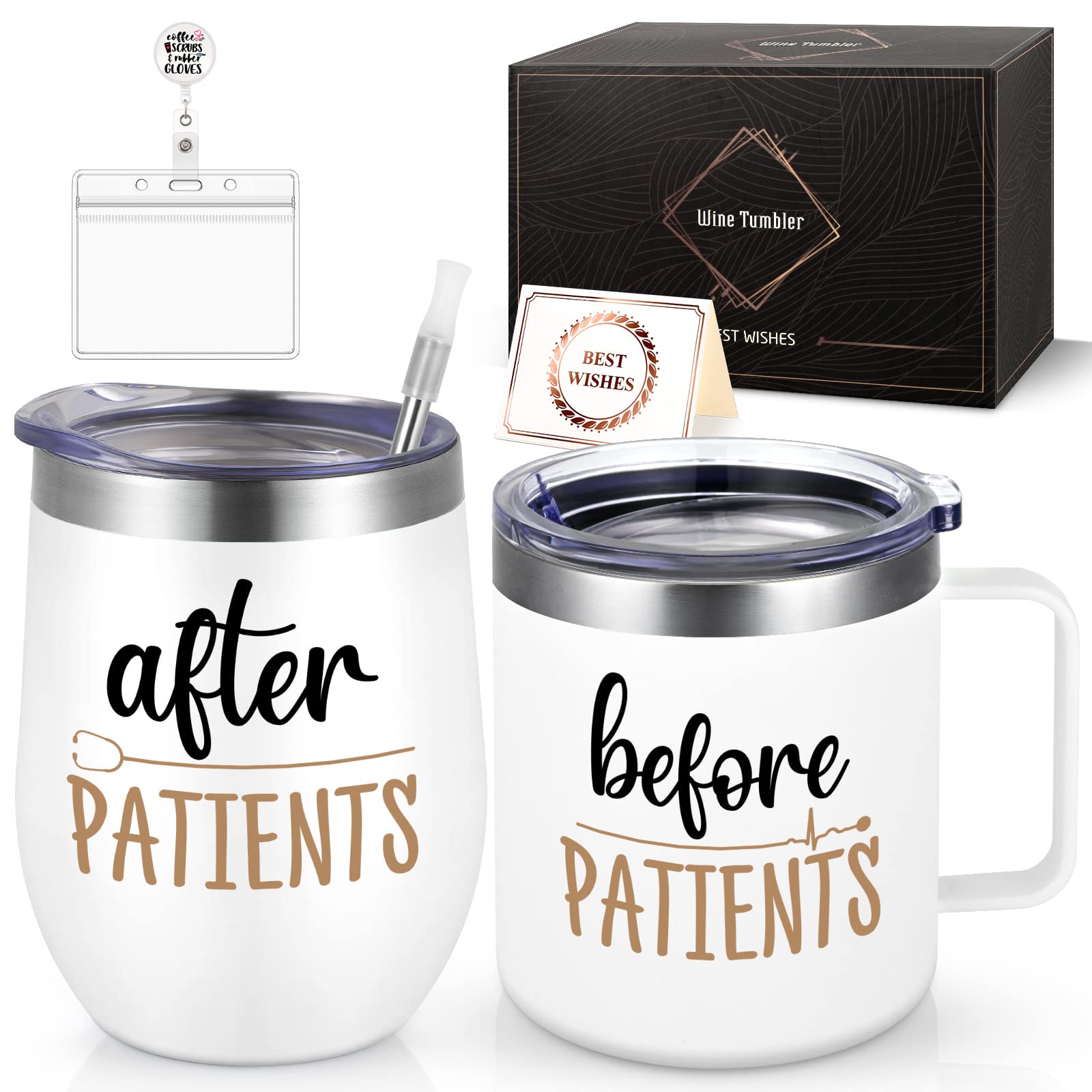 LiqCool: conjunto enfermera y doctor visible, regalo práctico para profesionales de la salud.