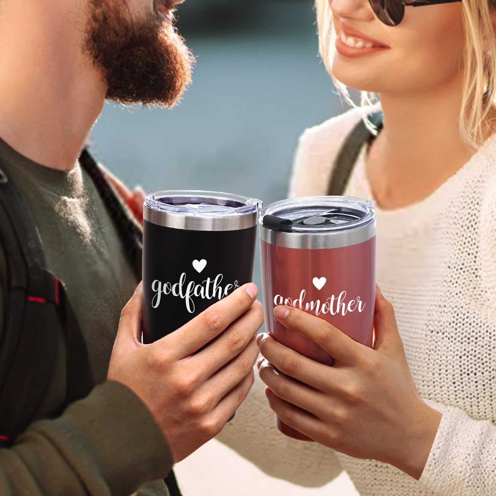 LiqCool llavero padrinos, expresa gratitud y cuidado.