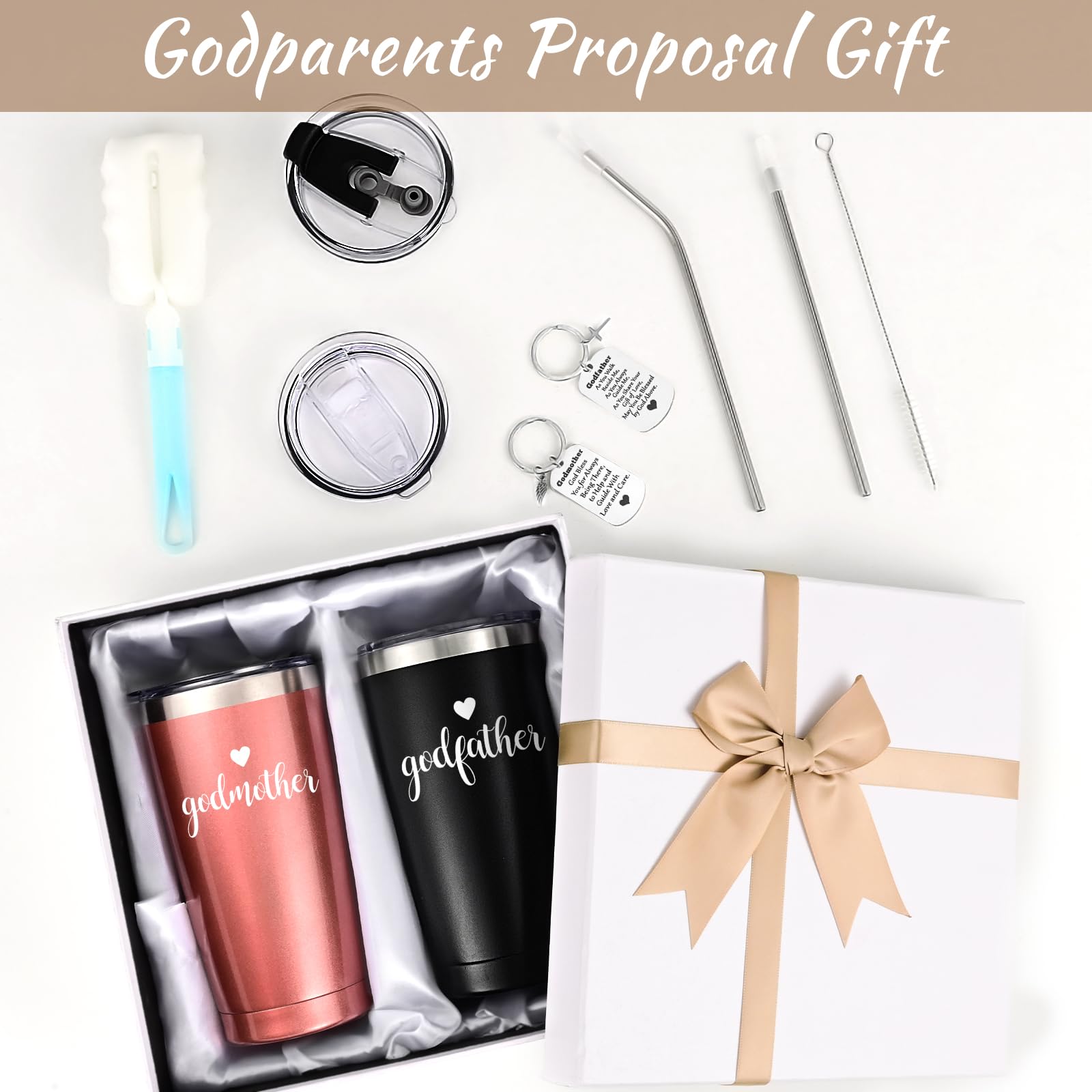 LiqCool set regalo padrinos, perfecto para bautizo y Navidad.