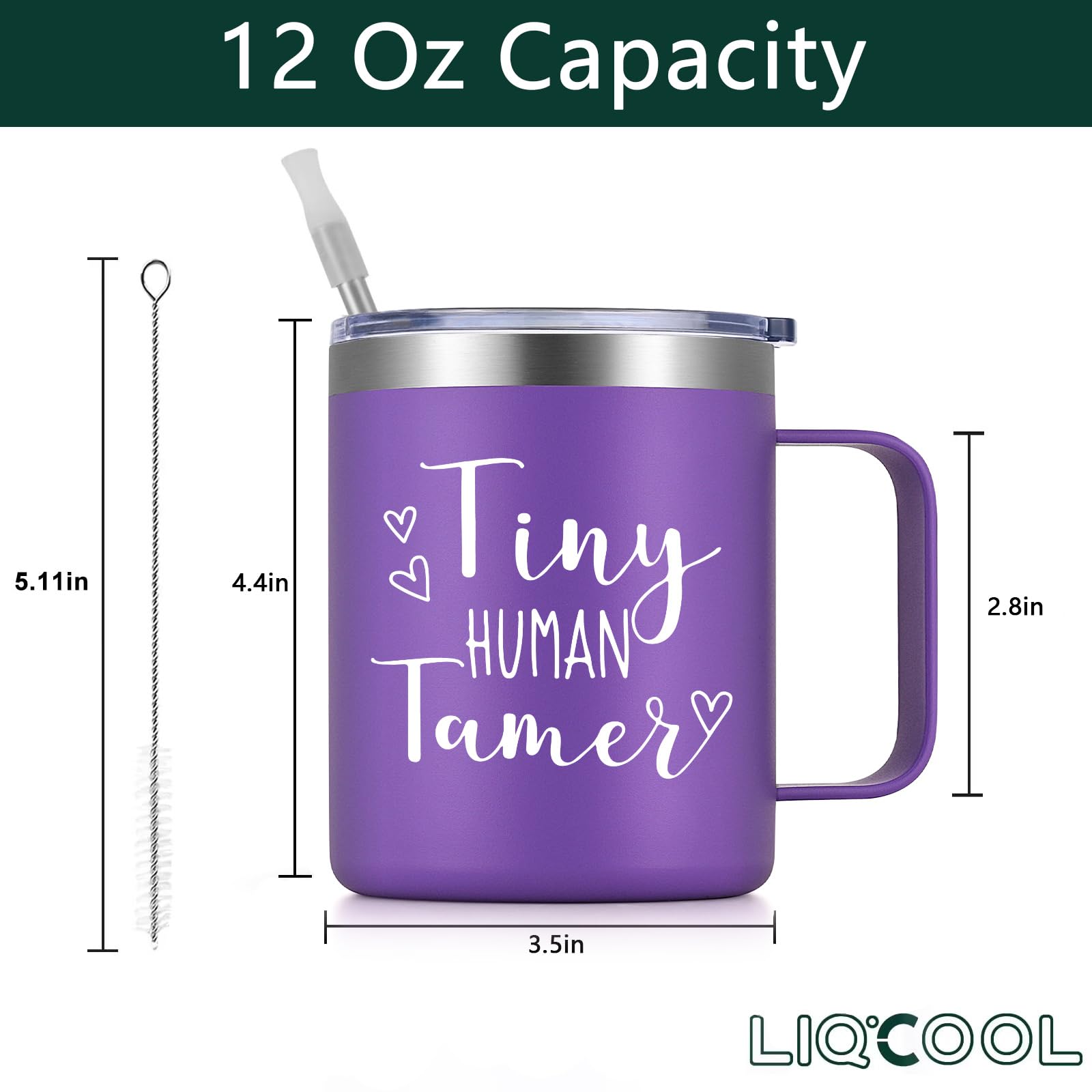 Taza LiqCool para profesoras, diseño práctico para el aula.